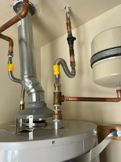 Water heater installation and plumbing repair in Ogden